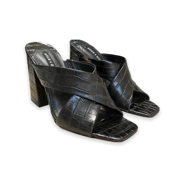 ✧ Alice + Olivia • Block heel sandals - Picture 3 of 12